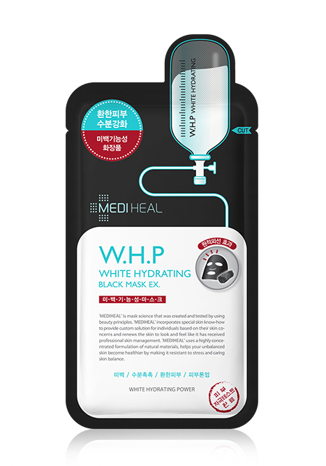 MEDIHEAL W.H.P White Hydrating Black Mask EX